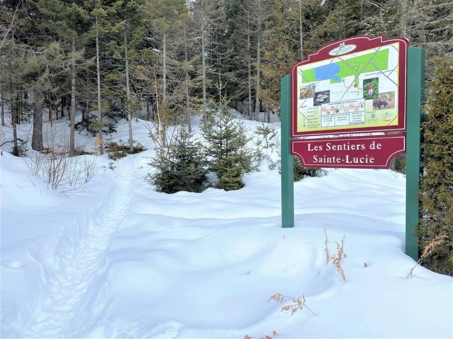 Le1613 - Bord De L'Eau - Les Chalets Dans Le Nord Val-David Exterior photo